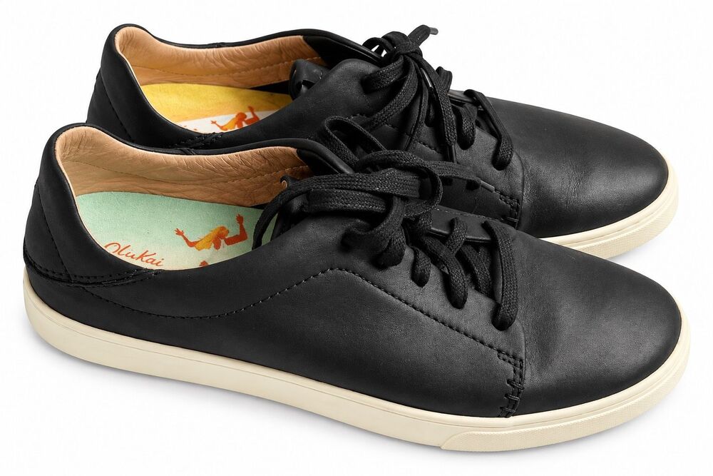 OluKai Women's Pehuea Li 'Ili Convertible Sneakers Shoes Size 9.5 9 1/2